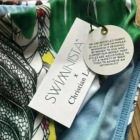 Swiminista Christian Lacroix Jardin Exo’Chic fabulous bottom Size XS NWT​ - Picture 3 of 5